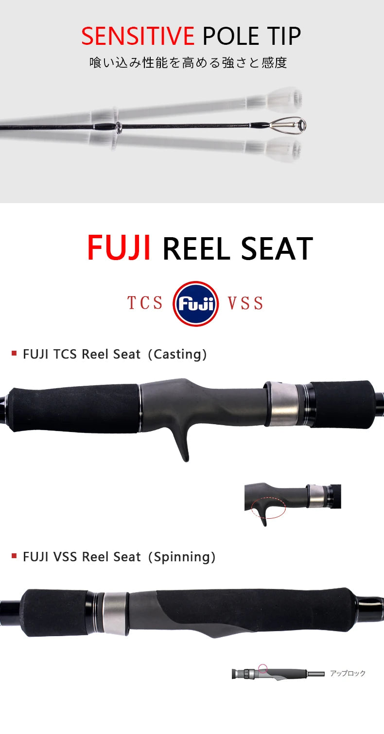 MADMOUSE Slow Jigging Rod 6"3 80-350G 15kgs