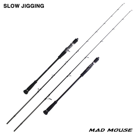 MADMOUSE Slow Jigging Rod 6"3 80-350G 15kgs