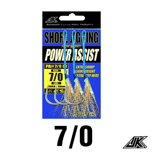 JK Jigs Assist Hook Barbed Single Jig Hooks