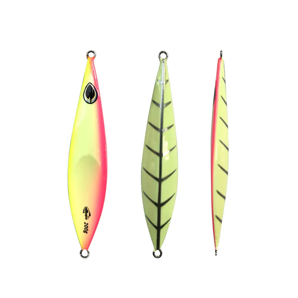 AS Slow Sinking Metal Jig With Hooks 80g/100g
