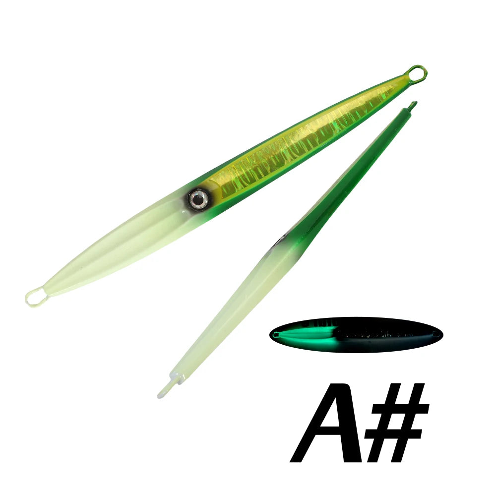 TOLU Deep Sea Metal Jig 80g/100g
