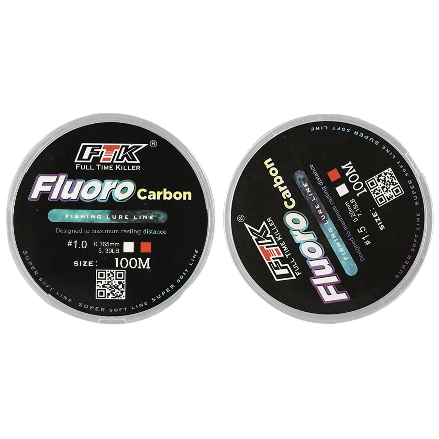 ZTTO Fluocarbon Sinking Leader Line 100M