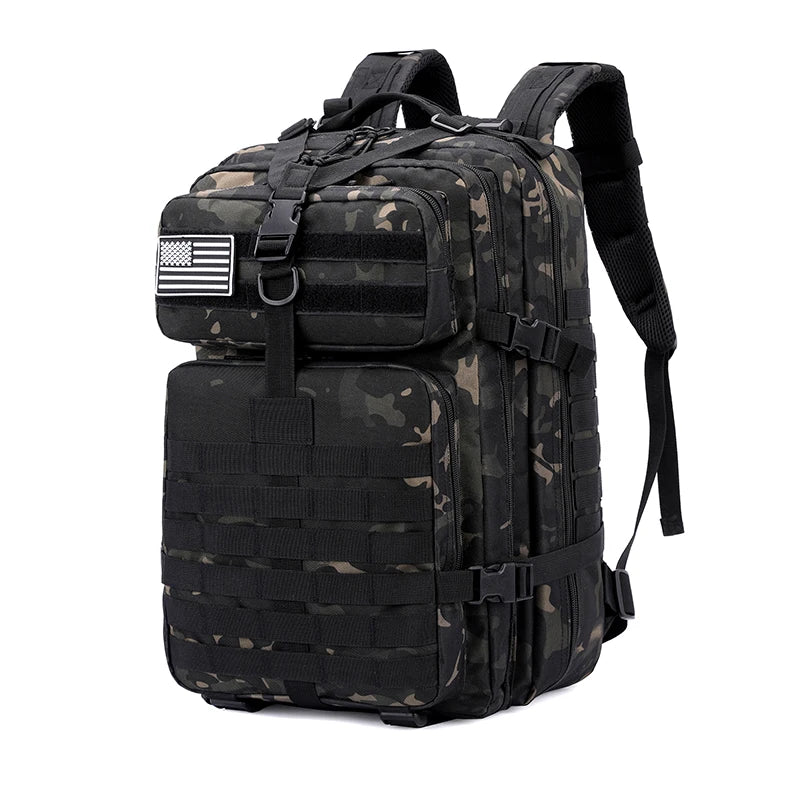50L Tactical Backpack, Multiple Colours