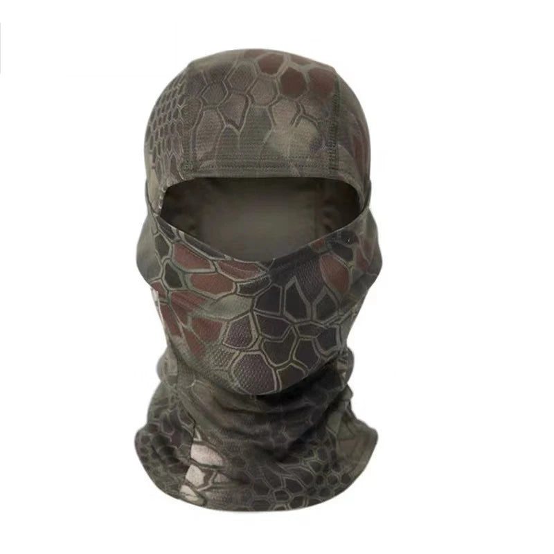 Camouflage Fishing & Hunting Balaclava – Breathable UV-Protective Face Mask