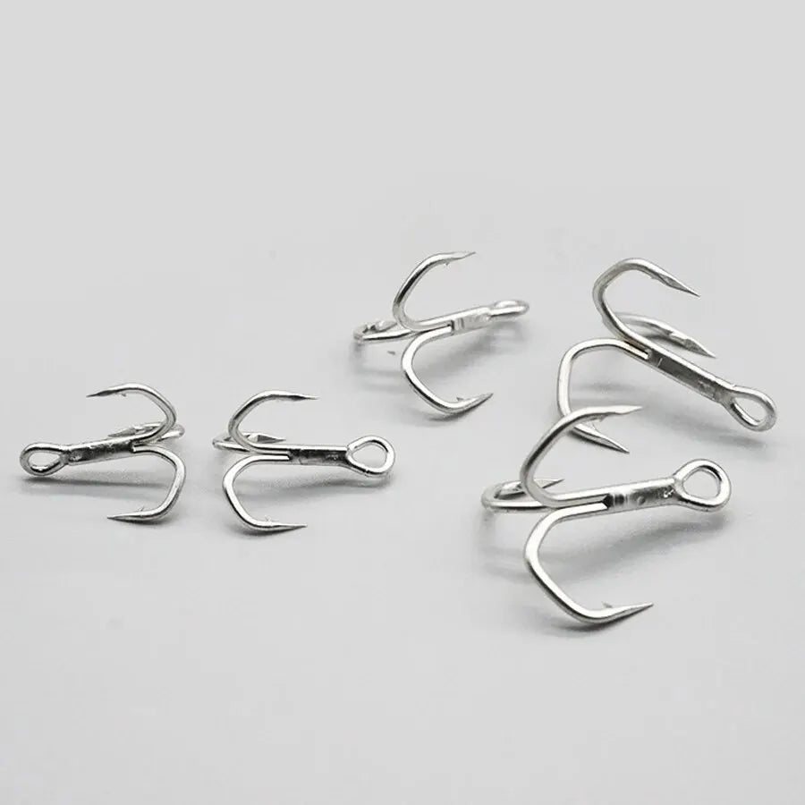 5X Strong Treble Hooks – Heavy-Duty Triple Fishing Hooks (10-Pack) for Big Aussie Fish