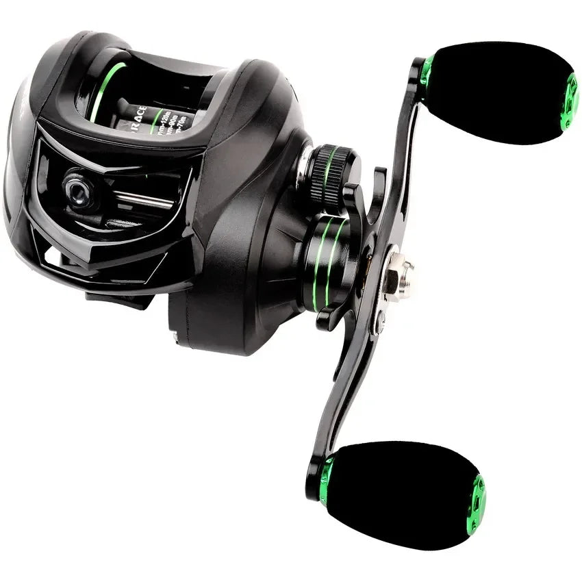 Beginner Baitcaster Reel 7.2:1 Gear Ratio 8-10KG Drag