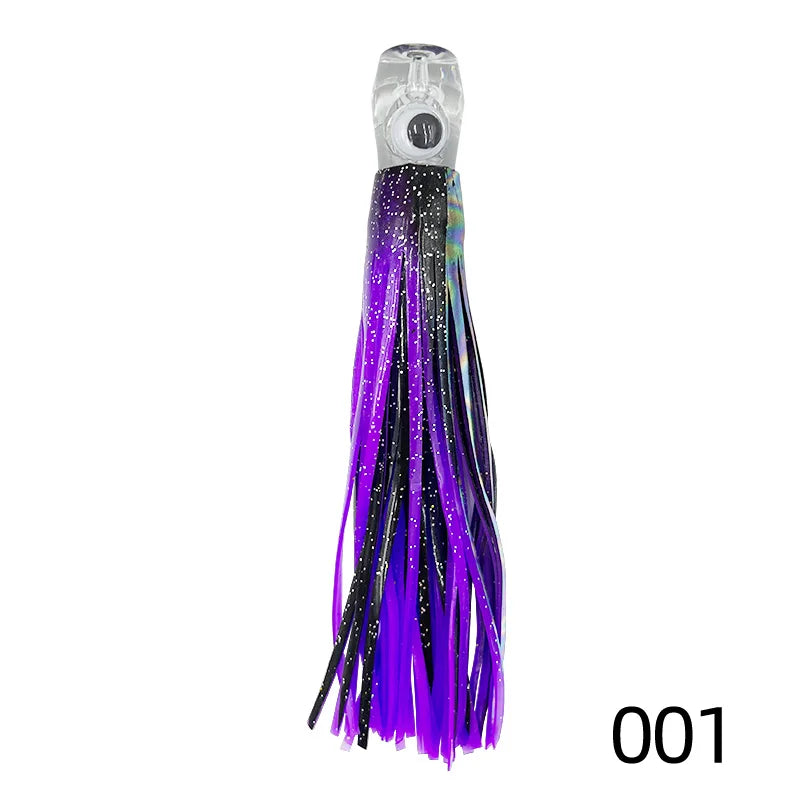 6pcs Trolling Skirt 16cm/25cm
