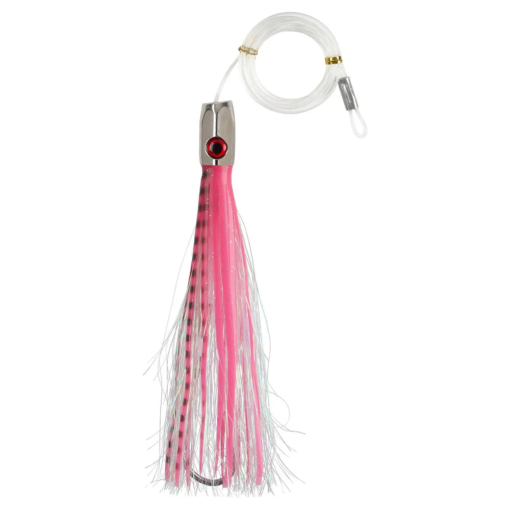 90g Skirted Trolling Jig Head Lure | Big Game Octopus Skirt | Offshore Marlin & Tuna Lure