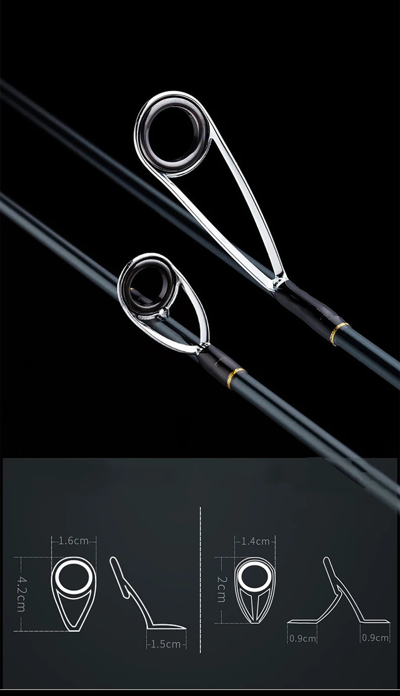 CEMREO Ultra Light Finesse Rod Casting/Spinning