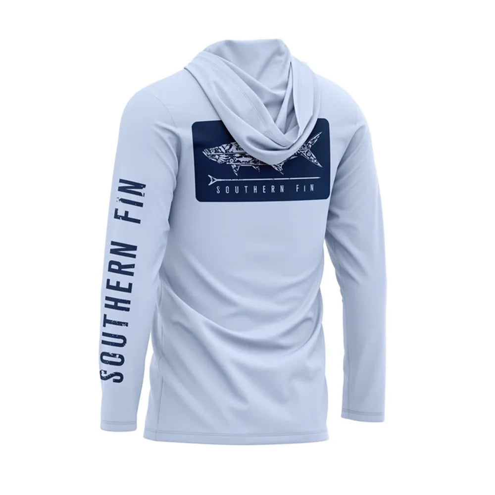 Men’s Long Sleeve Fishing Shirt – Quick-Dry, Breathable & UPF 50+ Sun Protection