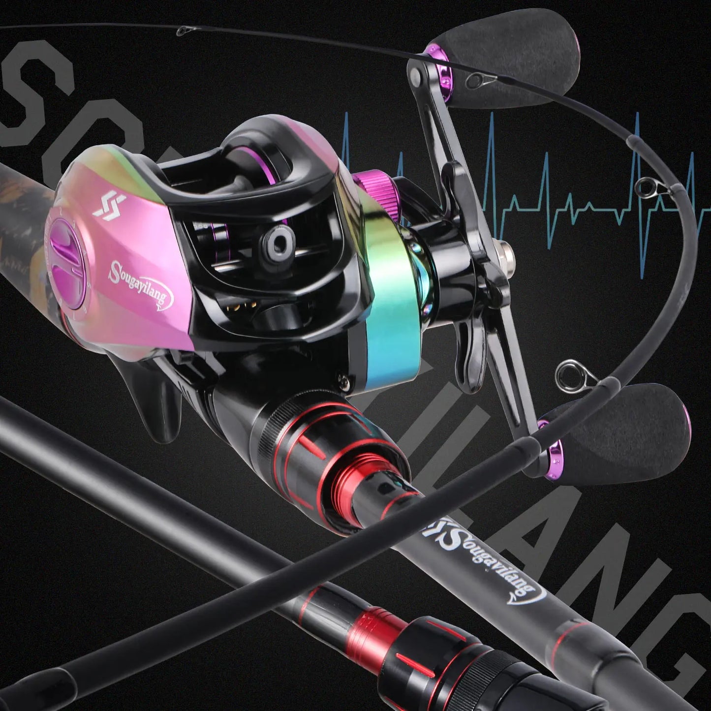 Beginners Baitcasting Rod and Reel Combo