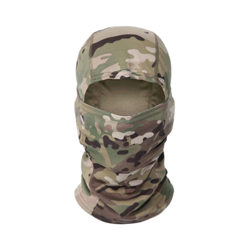 Camouflage Fishing & Hunting Balaclava – Breathable UV-Protective Face Mask