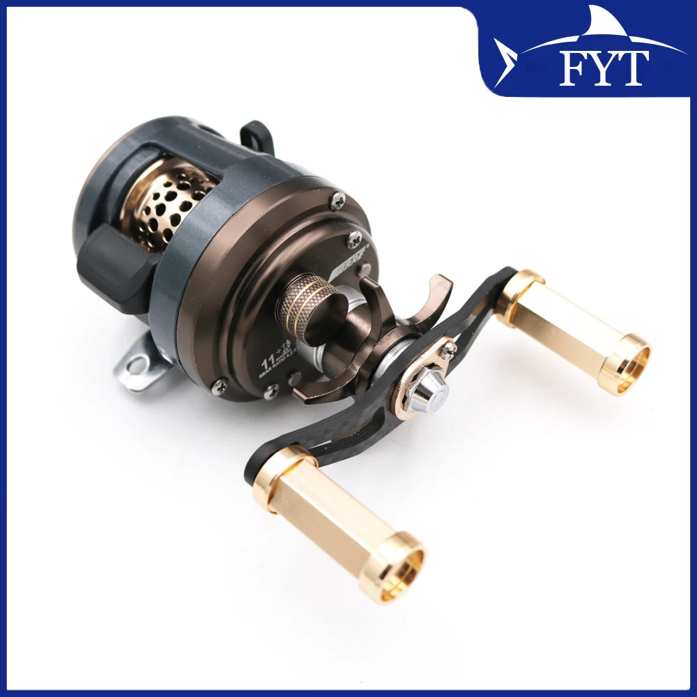 NEW FYT Baitcasting Saltwater Reel 11+1BB 6.2:1