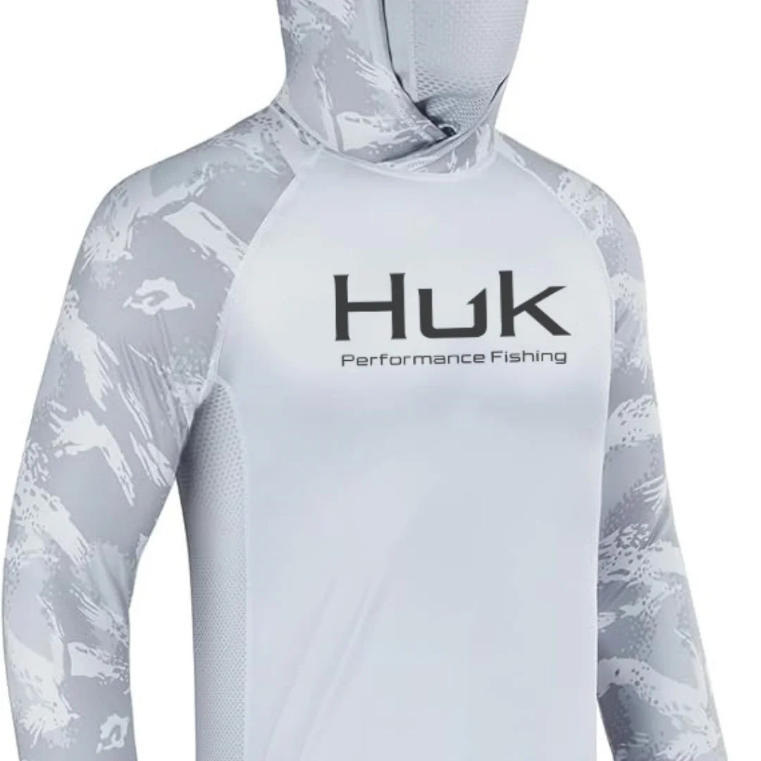 HUK Hooded Fishing Shirt Unisex Range