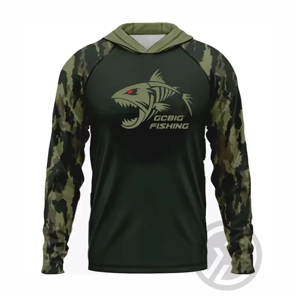 Men’s Long Sleeve Fishing Shirt – Quick-Dry, Breathable & UPF 50+ Sun Protection