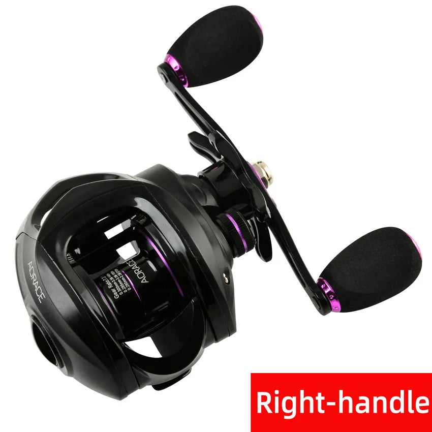 Beginner Baitcaster Reel 7.2:1 Gear Ratio 8-10KG Drag