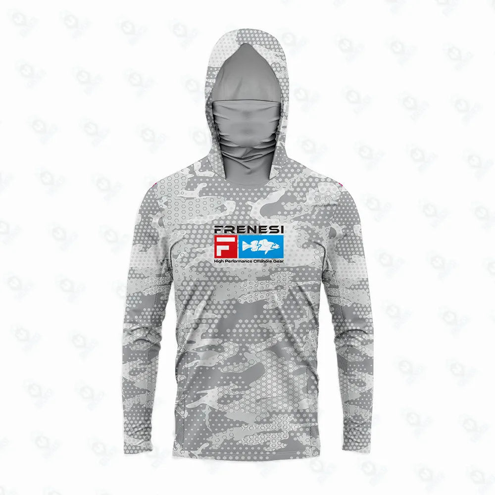 FRENESI Fishing Shirt with Mask and Hood