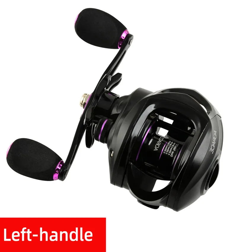 Beginner Baitcaster Reel 7.2:1 Gear Ratio 8-10KG Drag