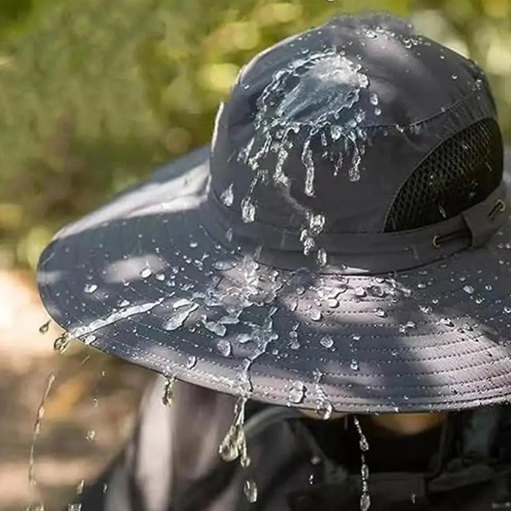 Outdoor Fisherman Hat Wide Brim With Neck Cover