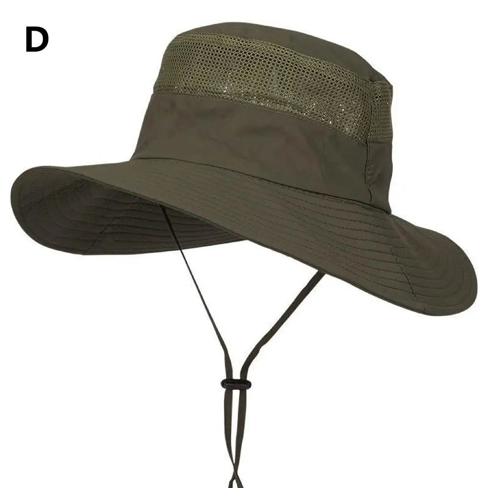 Outdoor Fisherman Hat Wide Brim With Neck Cover