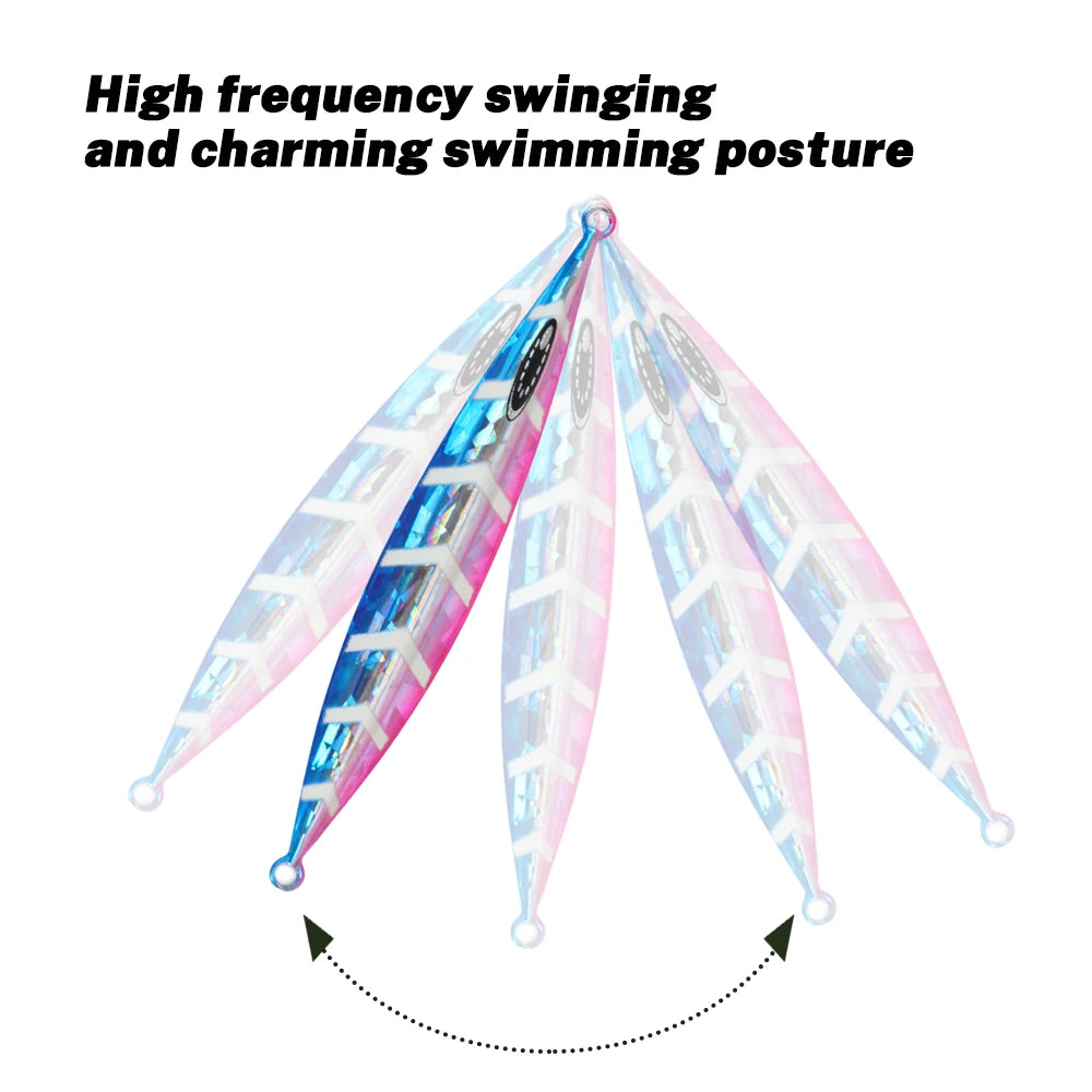 NEW TOLURE Slow Sinking Metal Jig 120-300g