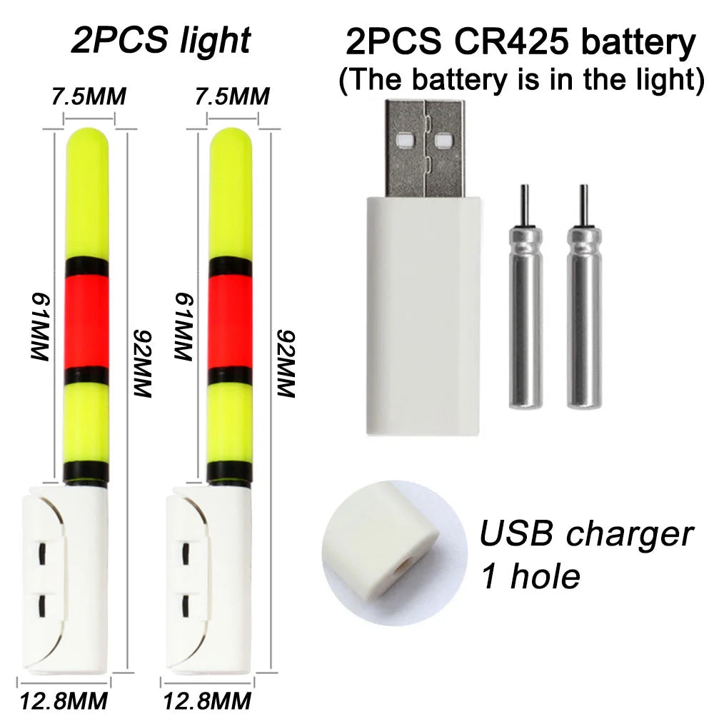 Upgraded Lithium Rechargeable Rod Tip Light