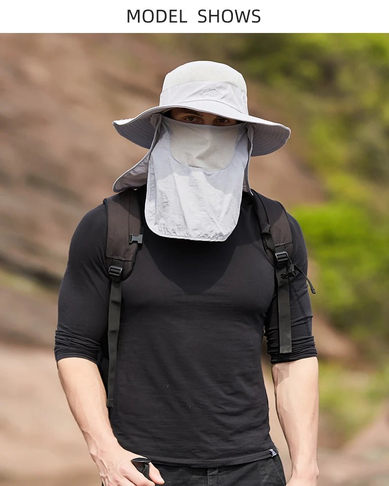 Fisherman's Hat with faceshield