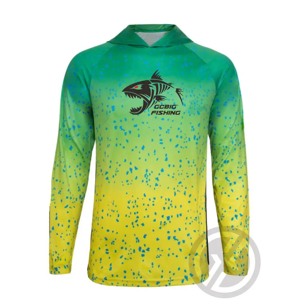 Men’s Long Sleeve Fishing Shirt – Quick-Dry, Breathable & UPF 50+ Sun Protection