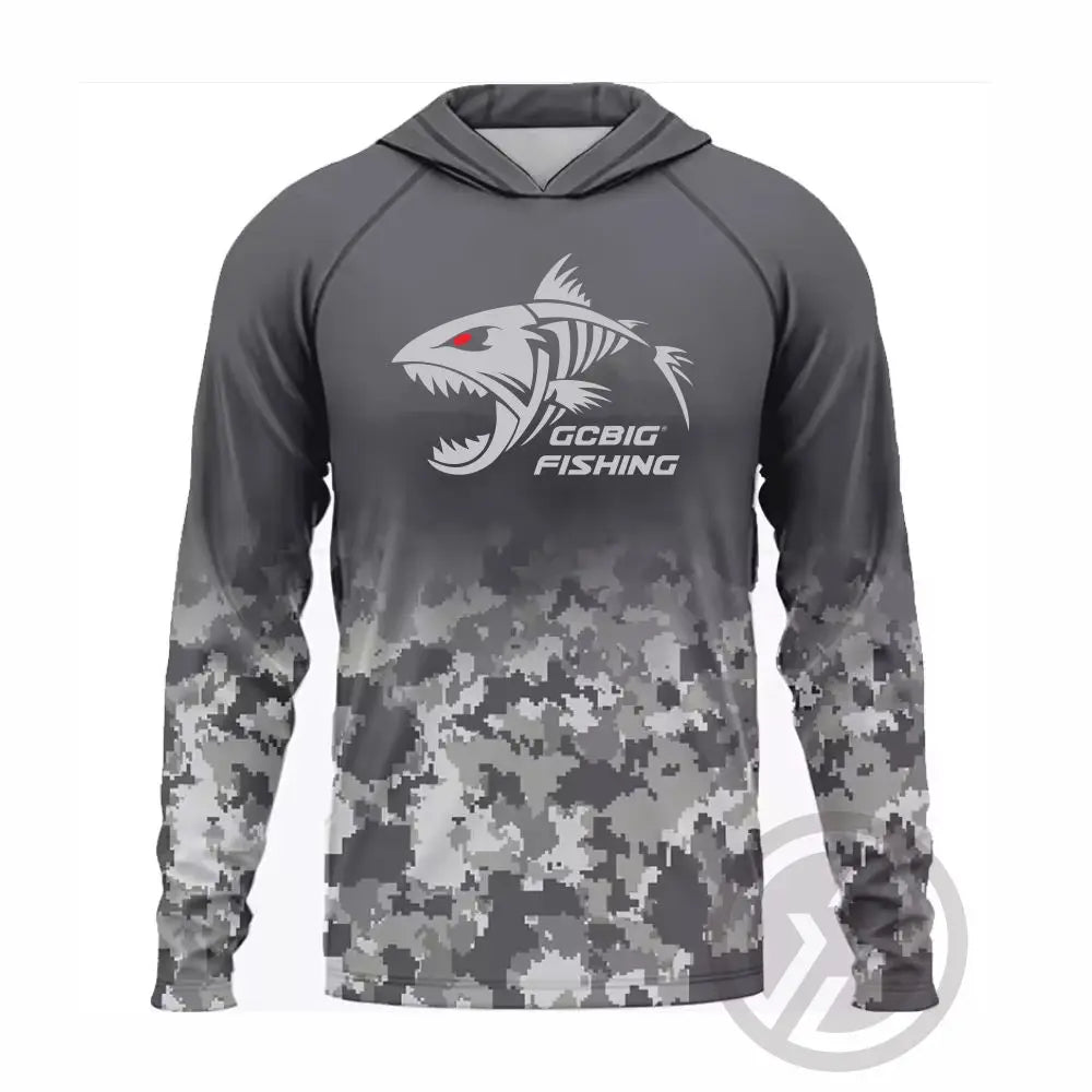 Men’s Long Sleeve Fishing Shirt – Quick-Dry, Breathable & UPF 50+ Sun Protection
