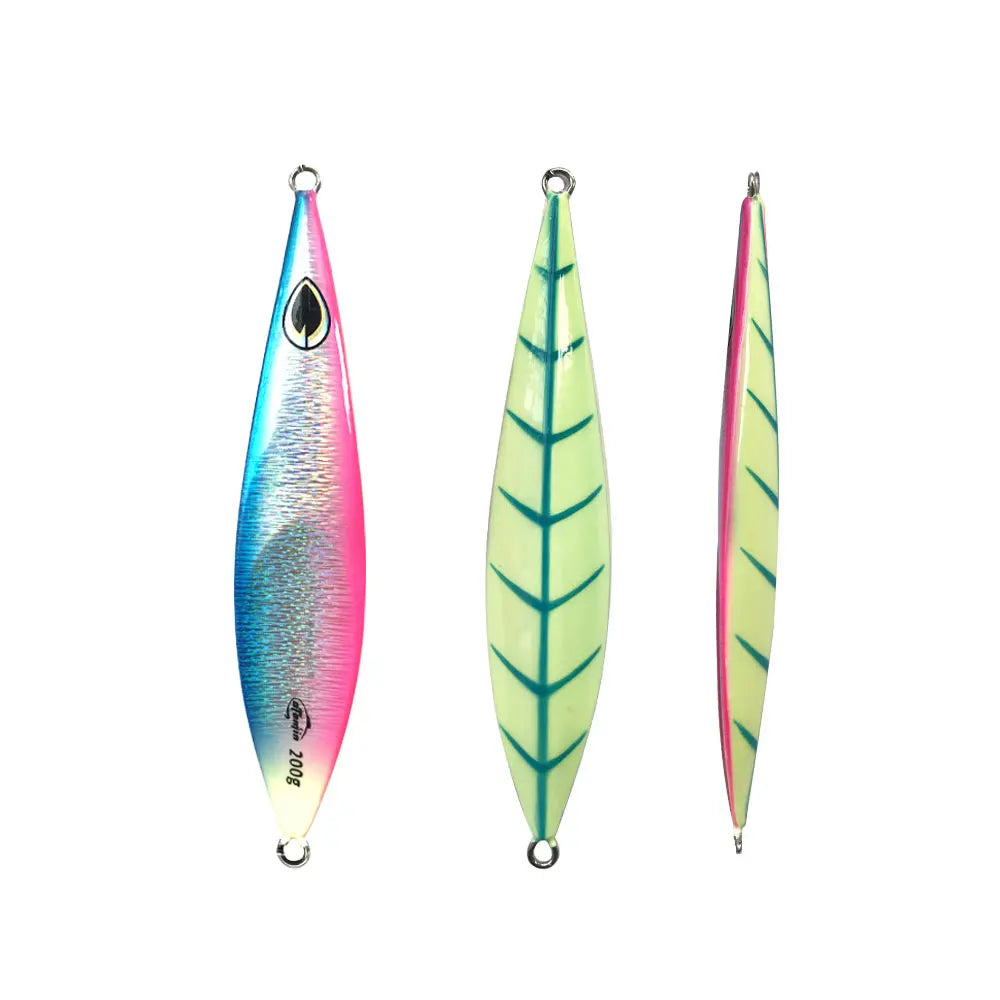 AS Slow Sinking Metal Jig With Hooks 80g/100g