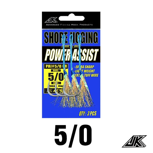 JK Jigs Assist Hook Barbed Single Jig Hooks