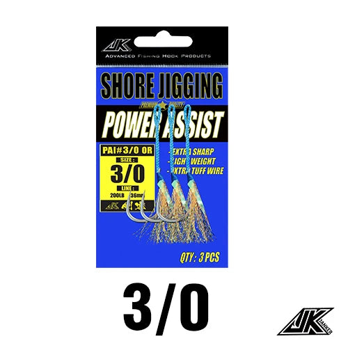JK Jigs Assist Hook Barbed Single Jig Hooks