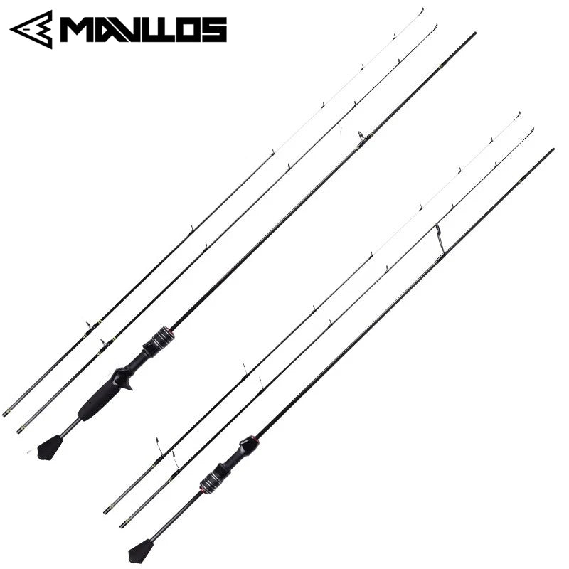 Mavllos Delicacy L.W UL Rod | 0.6–8g | Ultralight Carbon | Dual Tips | Spinning & Casting Models