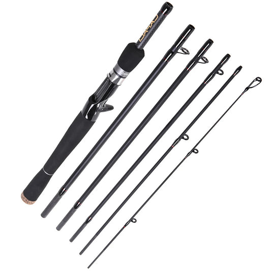 Travel Rod 2.1m 2.4m 2.7m Carbon Spinning Casting Ultralight ML