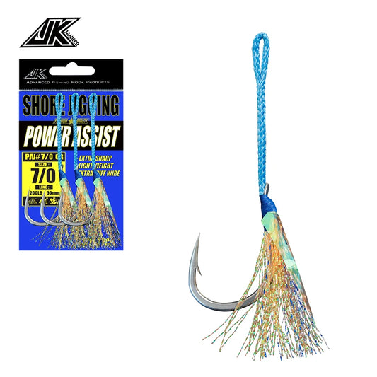 JK Jigs Assist Hook Barbed Single Jig Hooks