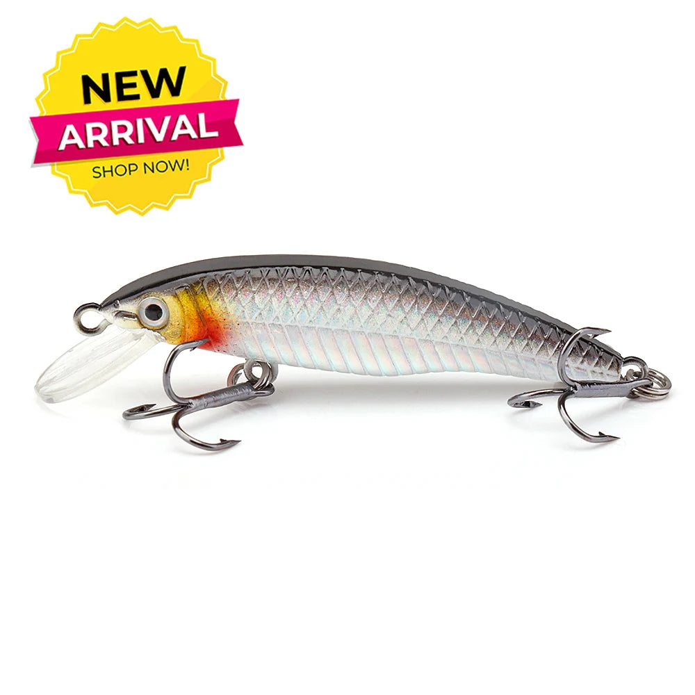 Slim-Shape Floating Minnow – 50–90 mm Hardbody Lure for Bream, Flathead & Tailor