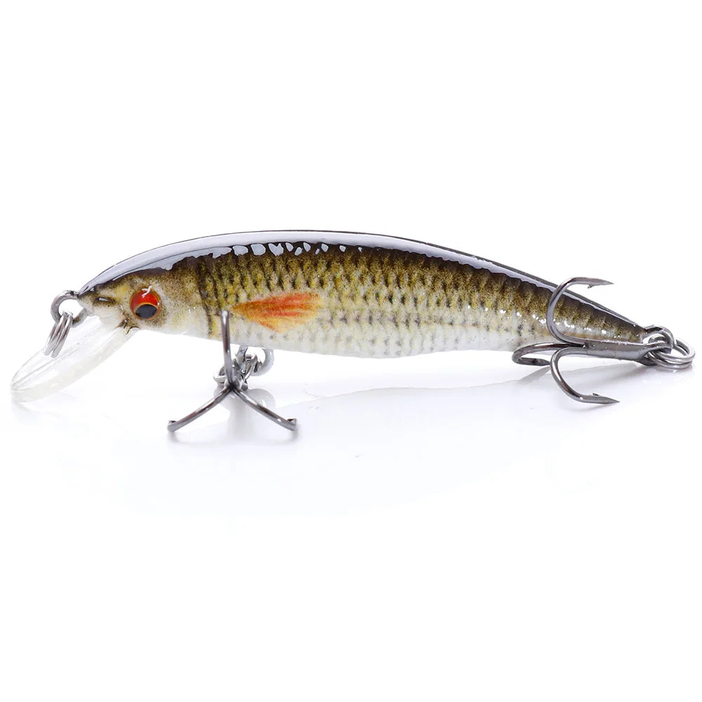 Slim-Shape Floating Minnow – 50–90 mm Hardbody Lure for Bream, Flathead & Tailor