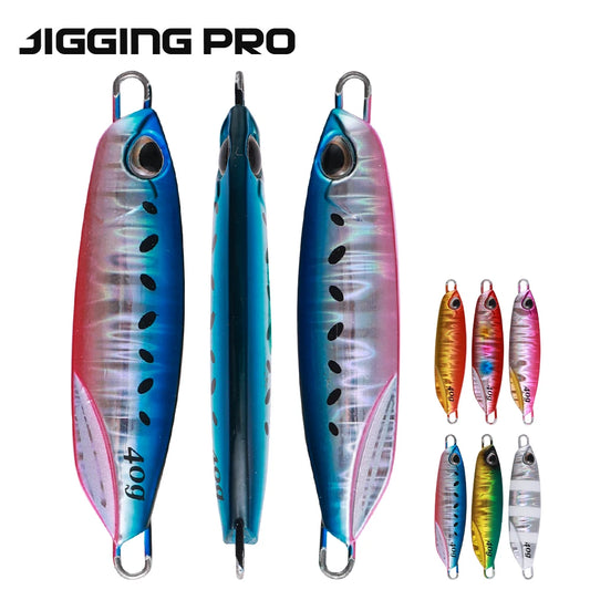 JIGGING PRO Metal Jig 20 to 80g