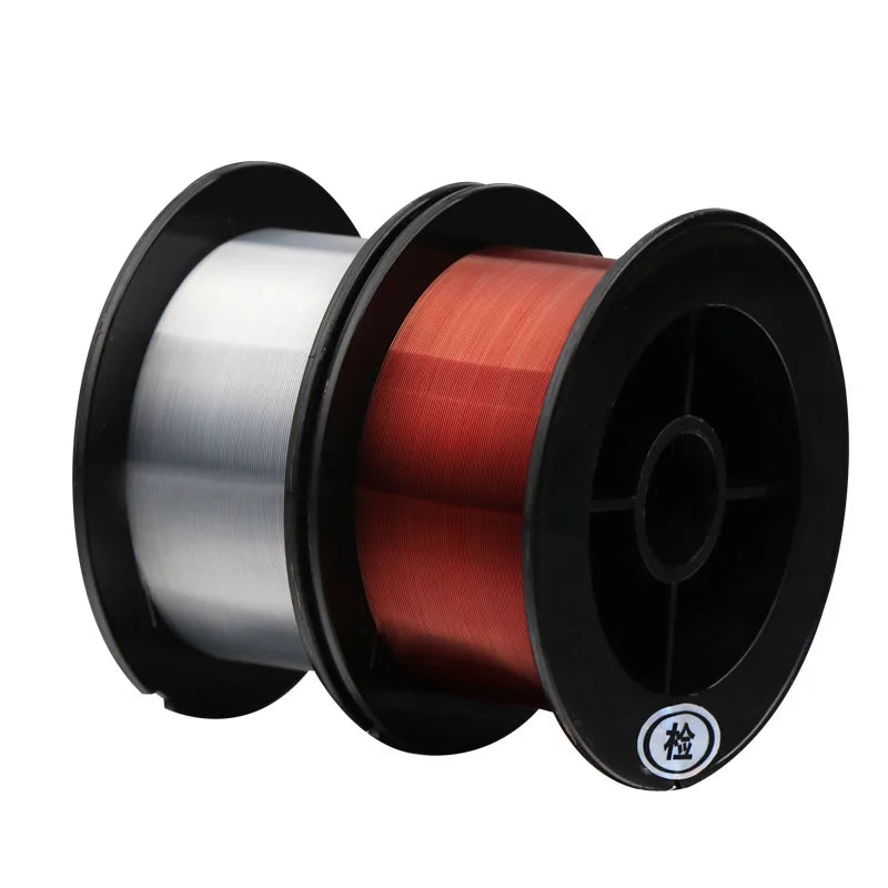 Super pull 200M Fluorocarbon Fishing Line red/clear two colors 4-32LB
