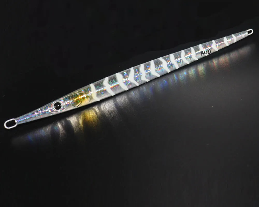 25-Piece Fast Sinking Slow Jig Set – 80–100 g Metal Jigs (Saltwater)