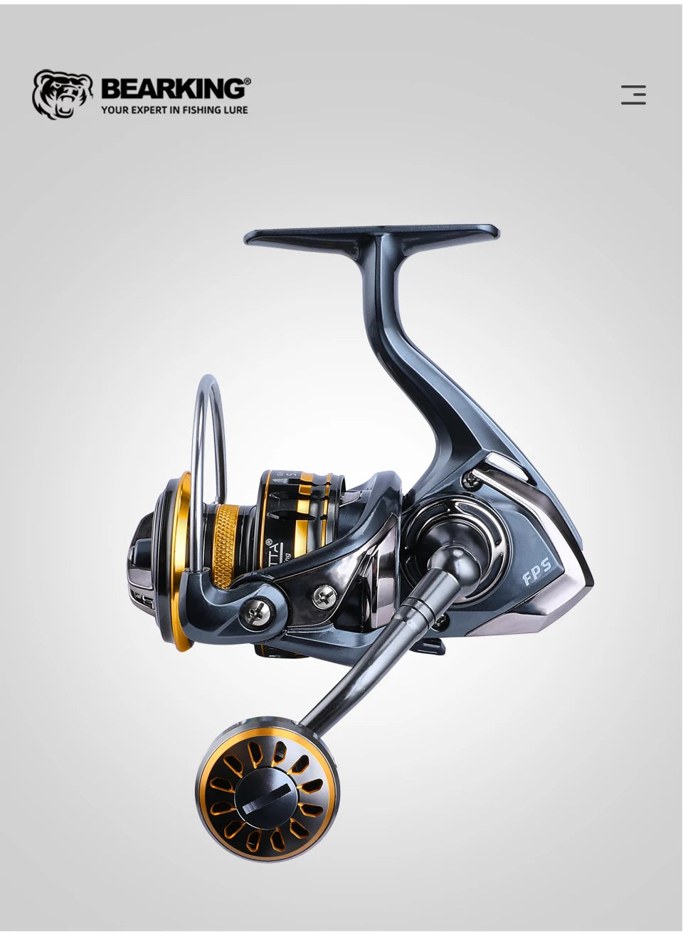 BEARKING Seawater Fishing Reel 1000-6000 Series