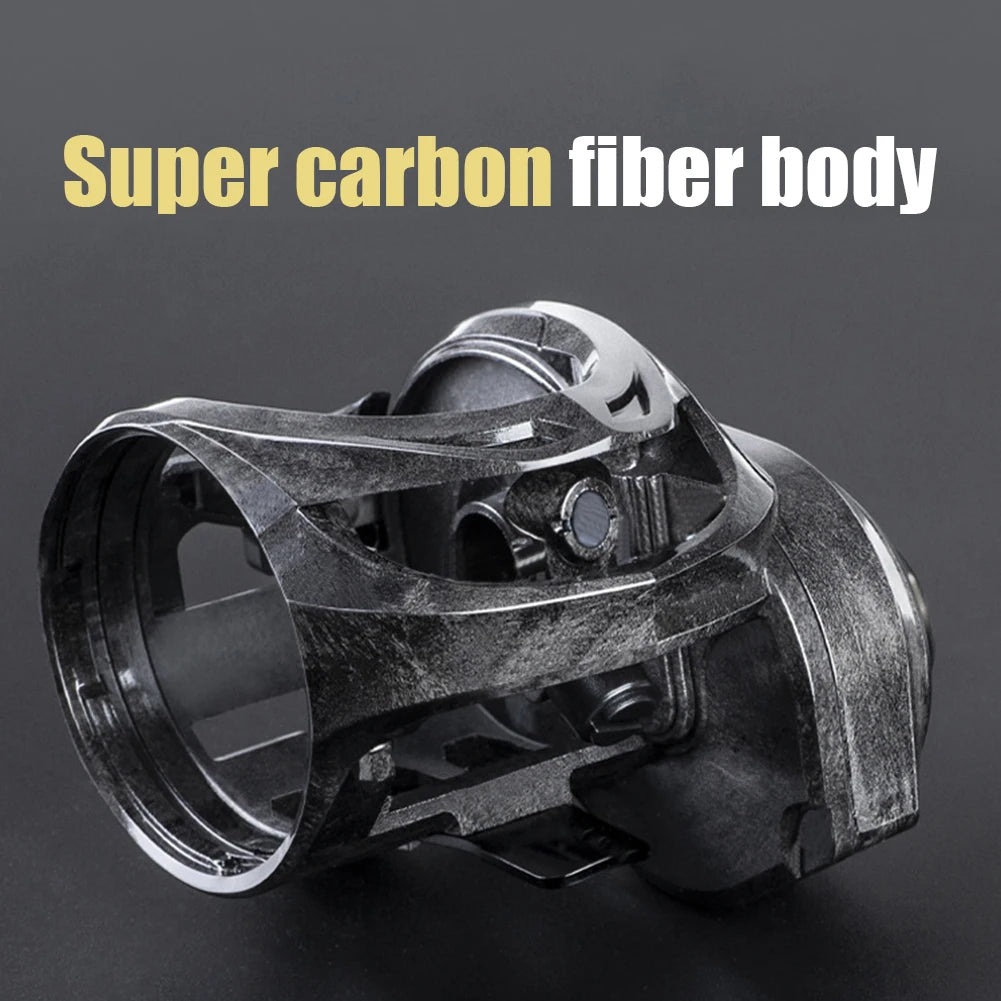 All-Metal Baitcasting Reel | 16KG Max Drag | 6.3:1 Gear Ratio | Power Handle & Ball Grip | 6+1BB Saltwater Reel