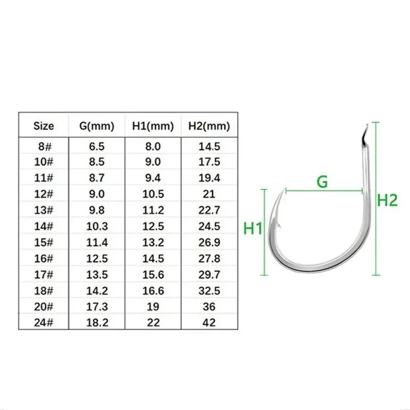 BULK Slow Jigging Assist Hooks