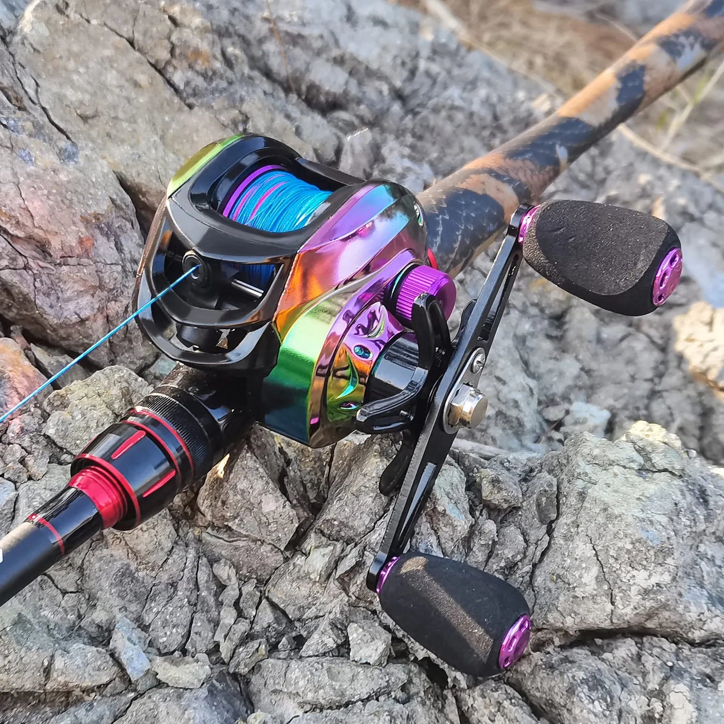 Beginners Baitcasting Rod and Reel Combo