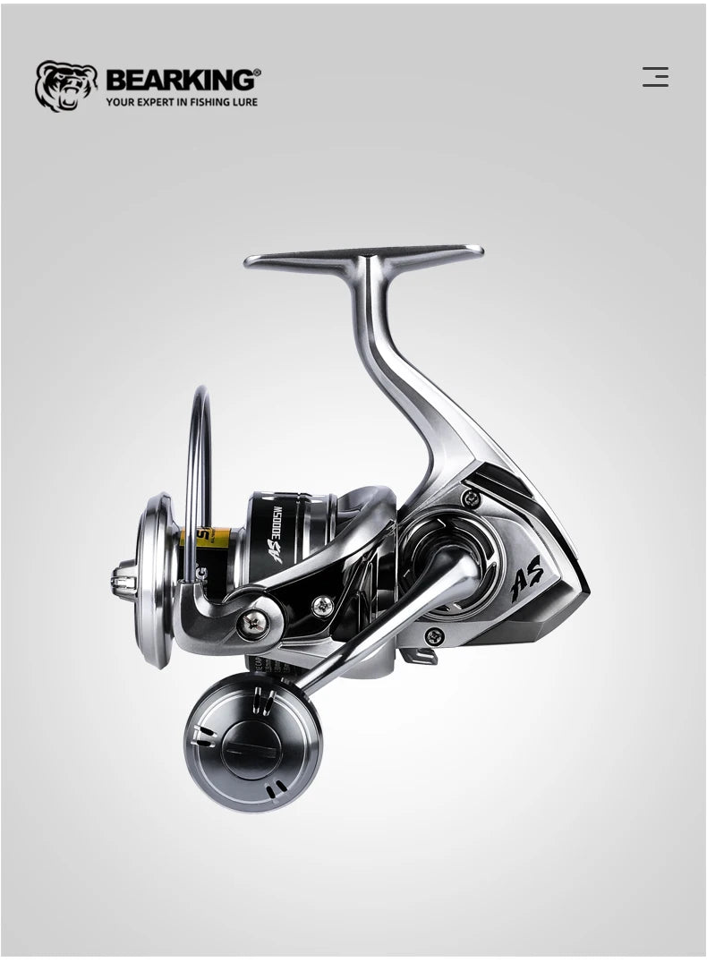 BEARKING Assassin Saltwater  Spinning  Reel 1000-6000 9+1BB 5.2:1 Max Drag 10-20KG