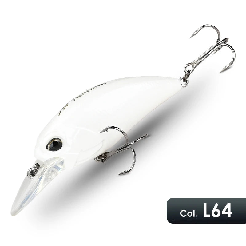 Slow Floating Crankbait – 6.5 cm / 14 g Hard Body Lure for Bream, Bass & Flathead