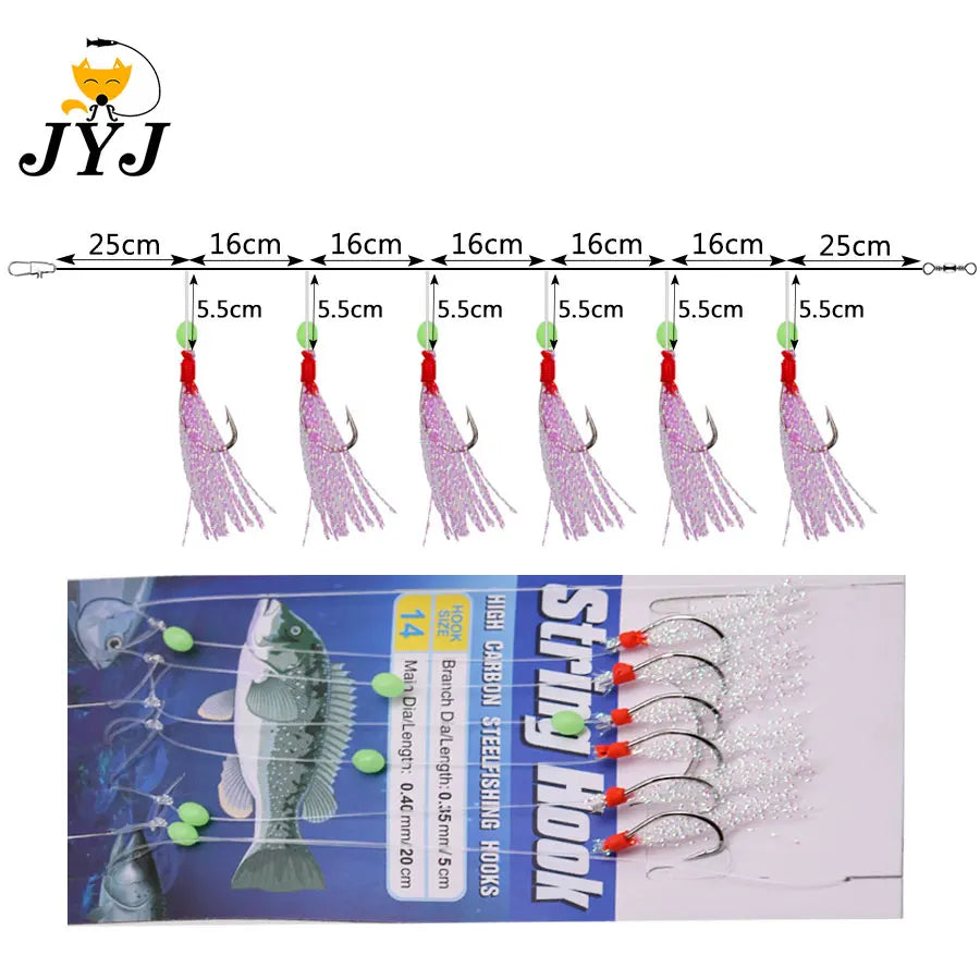3 Pack Sabiki Paternoster