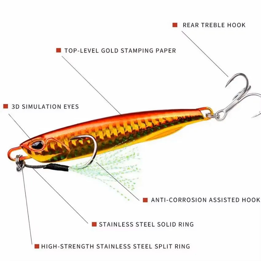 12pcs Jig Set 50-60g