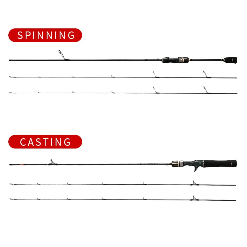 CEMREO Ultra Light Finesse Rod Casting/Spinning