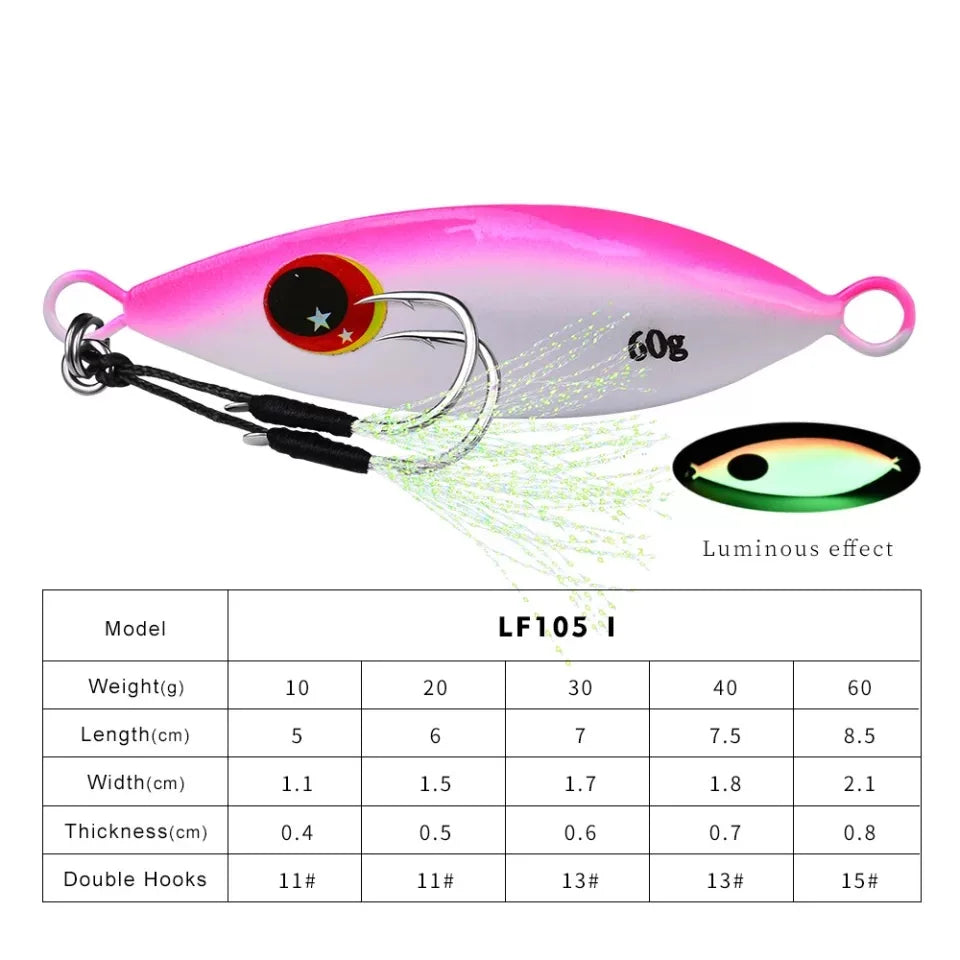 BigJig Saltwater Jigs 10g-60g